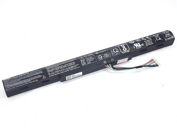 Аккумулятор (батарея) AS16A5K для ноутбука Acer Aspire E15, 14.8В, 41.4Вт, 2650мАч (оригинал) Аккумулятор (батарея) AS16A5K для ноутбука Acer Aspire E15, 14.8В, 41.4Вт, 2650мАч (оригинал)