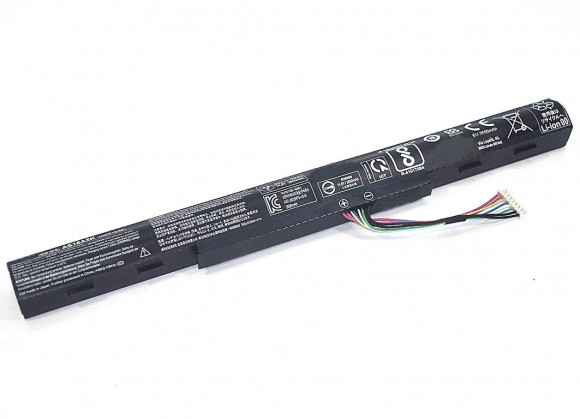 Аккумулятор (батарея) AS16A5K для ноутбука Acer Aspire E15, 14.8В, 41.4Вт, 2650мАч (оригинал) Аккумулятор (батарея) AS16A5K для ноутбука Acer Aspire E15, 14.8В, 41.4Вт, 2650мАч (оригинал)