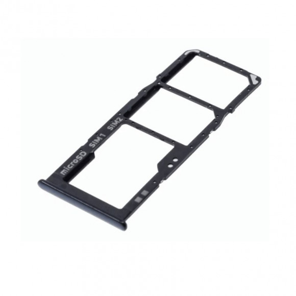 Держатель SIM Samsung A207F, A307F, A3050, A507F (A20s, A30s, A40s, A50s) черный