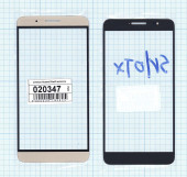 Стекло для Huawei ShotX, Honor 7i, золотой