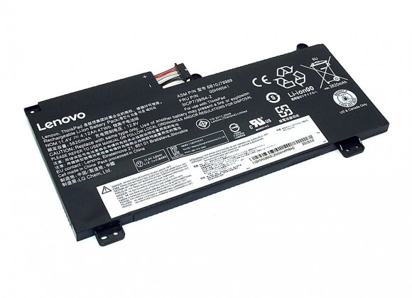 Аккумулятор (батарея) для ноутбука Lenovo ThinkPad S5 (00HW041), 11.4В, 4120мАч (оригинал)