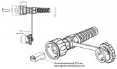PLUG-IE-8P8C-PV-C6 Промышленный разъем RJ-45 (8P8C) под витую пару, IP67, категория 6, с защитной крышкой Hyperline PLUG-IE-8P8C-PV-C6 Промышленный разъем RJ-45 (8P8C) под витую пару, IP67, категория 6, с защитной крышкой Hyperline