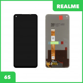 LCD дисплей для Realme 6S с тачскрином (черный) 100% оригинал LCD дисплей для Realme 6S с тачскрином (черный) 100% оригинал