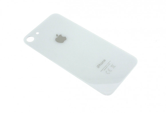 Задняя крышка корпуса для Apple iPhone 8, серебристая