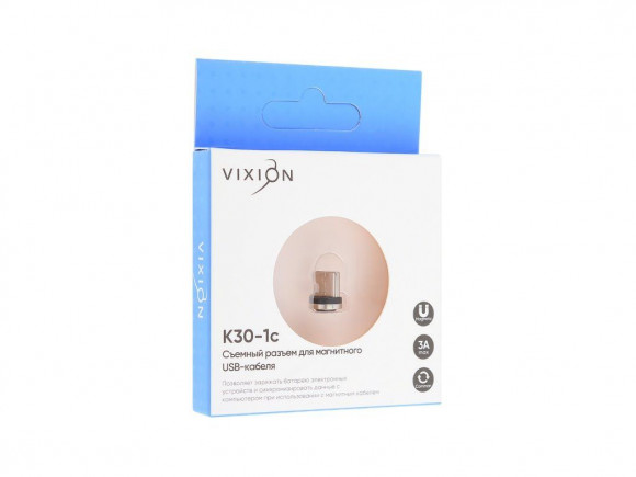 Съемный разъем для магнитного USB-кабеля Vixion K30-1c Type-C