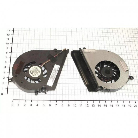 Вентилятор (кулер) для ноутбука Toshiba Satellite A200, A205, A210, A215, L350, L355, L450 Intel, 3-pin