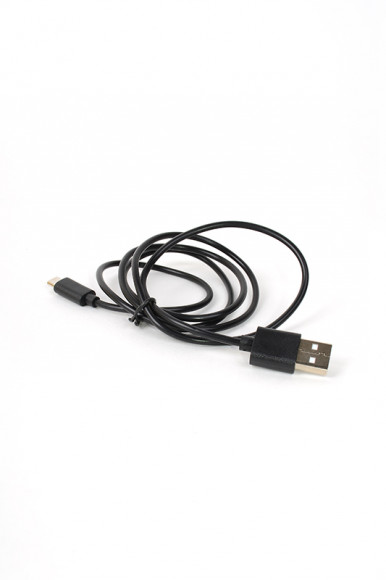 Дата-кабель Robiton P1, MicroUSB, 1 метр, черный