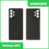 Задняя крышка для Samsung Galaxy A53 SM-A536 (черный) Задняя крышка для Samsung Galaxy A53 SM-A536 (черный)