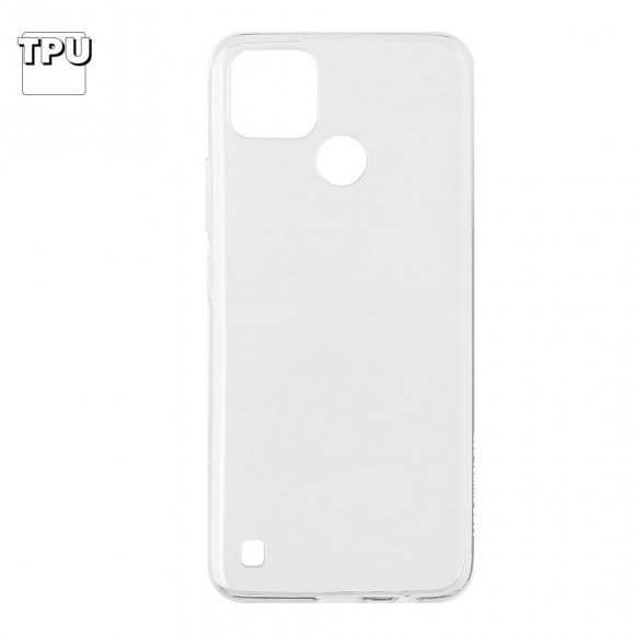Силиконовый чехол "LP" для Realme C21Y TPU, прозрачный (европакет)