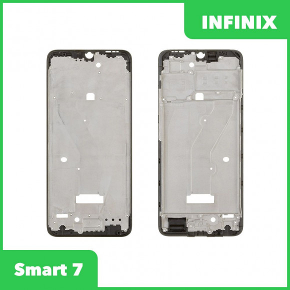 Рамка дисплея для Infinix Smart 7 (X6515) (черный)