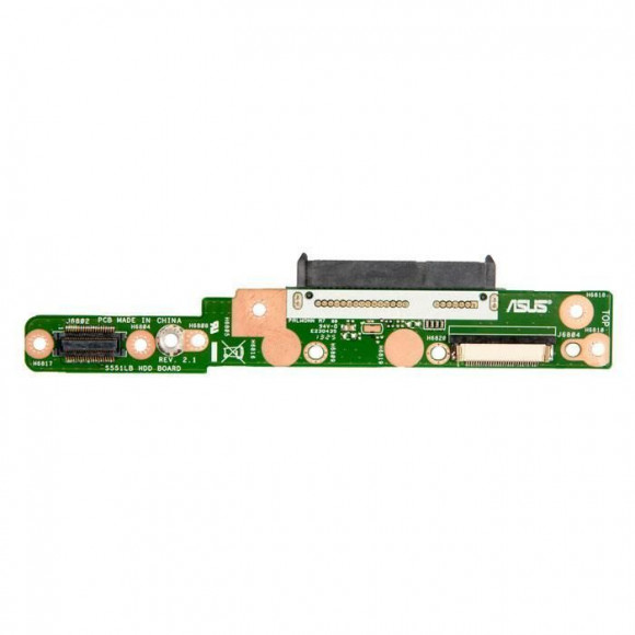 Плата расширения S551LN HDD BOARD Rev.2.1 для ноутбука Asus S551L, K551L (Плата разъёма HDD)
