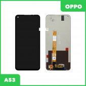 LCD дисплей для Oppo A53 в сборе с тачскрином, черный, Premium Quality LCD дисплей для Oppo A53 в сборе с тачскрином, черный, Premium Quality