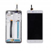 Дисплей Xiaomi Redmi 4A в рамке (белый) ориг 100%