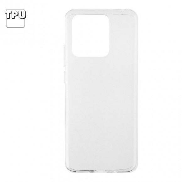 Силиконовый чехол "LP" для Xiaomi Redmi 10C TPU (прозрачный) европакет