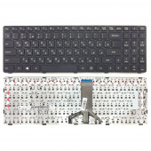 Клавиатура для ноутбука Lenovo IdeaPad 100-15IBD, черная, с рамкой Клавиатура для ноутбука Lenovo IdeaPad 100-15IBD, черная, с рамкой