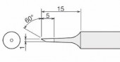 Жало для паяльника Goot PX-60RT-1CR