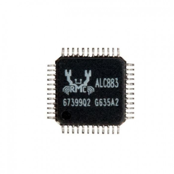Аудиочип ALC883 TQFP48 с разбора