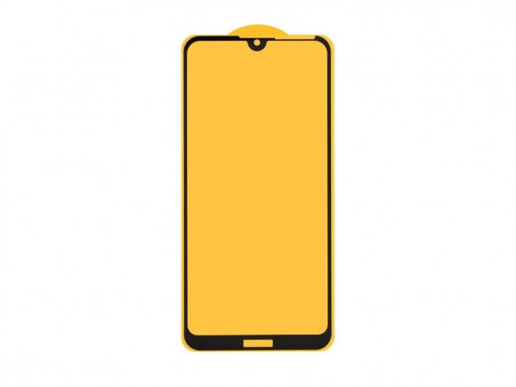 Защитное стекло 6D для Huawei Y7 (2019), черный (Vixion)