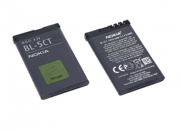Аккумулятор (батарея) BL-5CT для телефона Nokia 5220, 3720, 6303, C3-01, C5