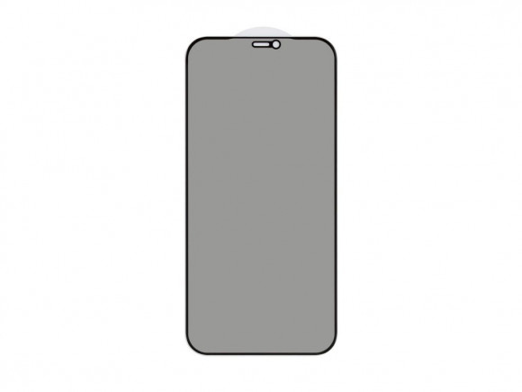 Защитное стекло 3D PRIVACY для Apple iPhone 12 Pro Max, черный (Vixion)