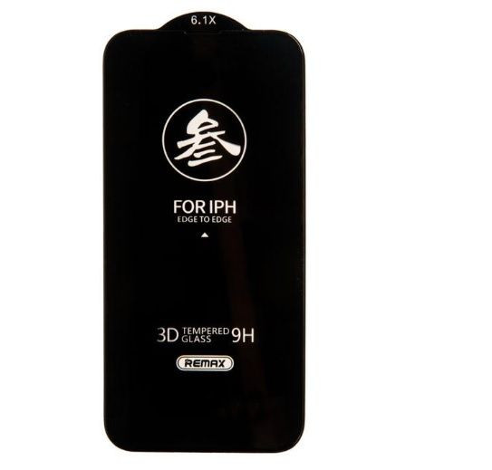 Защитное стекло 3D Remax для Apple iPhone 13, 13 Pro, черный
