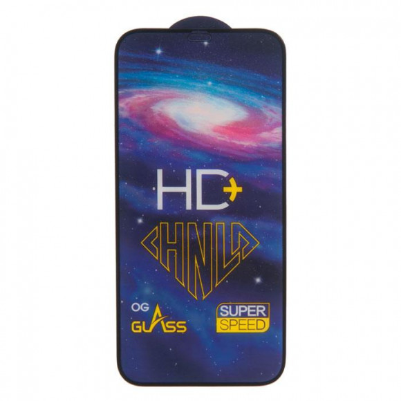 Защитное стекло Full Glue PREMIUM HD+ для Apple iPhone 12, 12 Pro черное