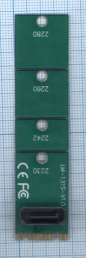 Переходник SATA на SSD M.2 эмулятор М.2
