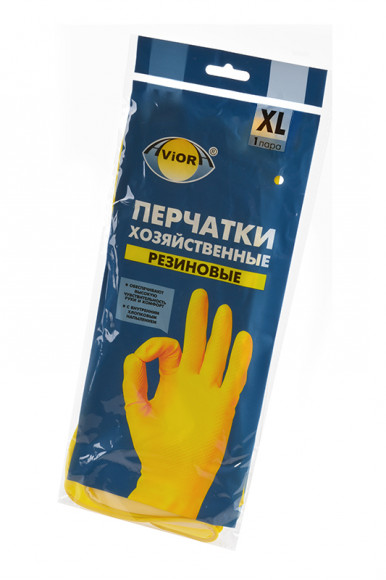 Перчатки резиновые AVIORA 402-569, размер XL BL1
