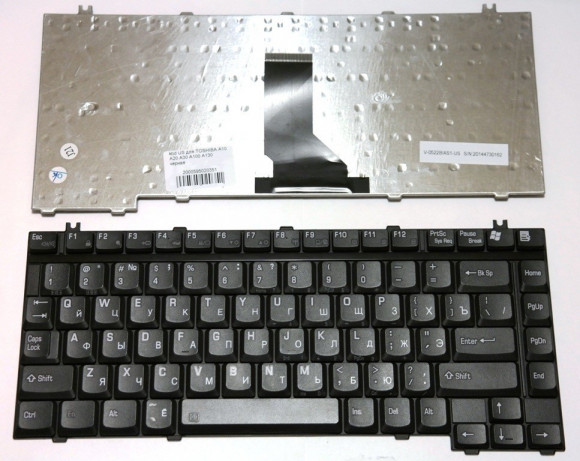 Клавиатура ноутбука TOSHIBA Equium A100