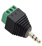 Сборный штекер miniJack 3.5 мм 2 канала Сборный штекер miniJack 3.5 мм 2 канала