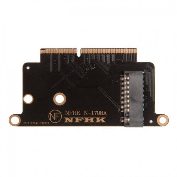 Переходник для SSD M.2 NVMe для Apple MacBook Pro 13 Late 2016 Mid 2017 NFHK N-1708A