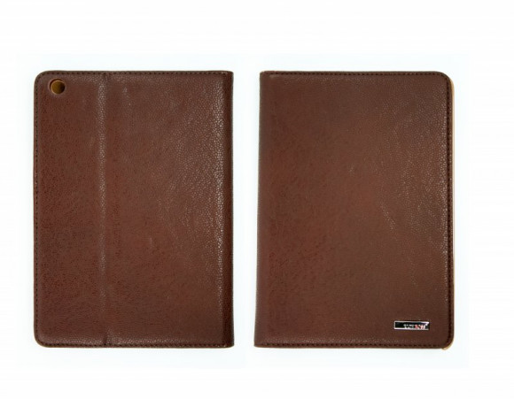 Чехол/книжка для Apple iPad Mini 2, Mini 3 "RICH BOSS" (кожаный кофе)