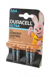 Батарейка (элемент питания) Duracell Ultra Power LR03 BL4, 1 штука Батарейка (элемент питания) Duracell Ultra Power LR03 BL4, 1 штука