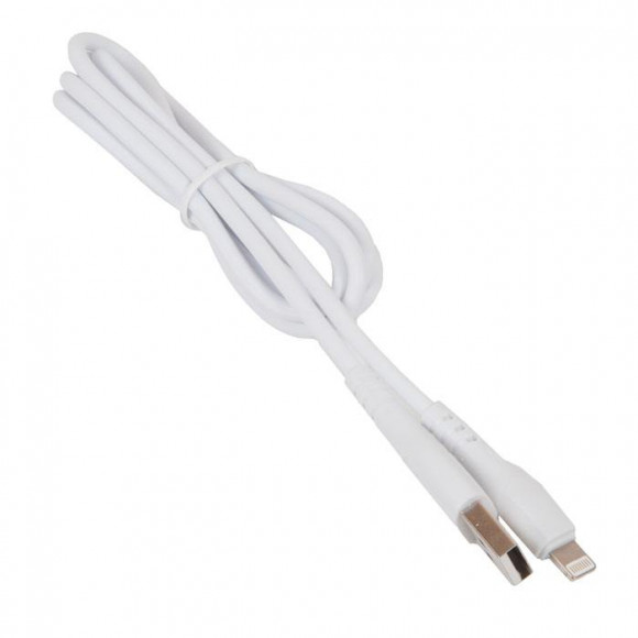 Кабель USB BOROFONE BX37 Wieldy USB - Lightning, 2.4А, 1 м, белый