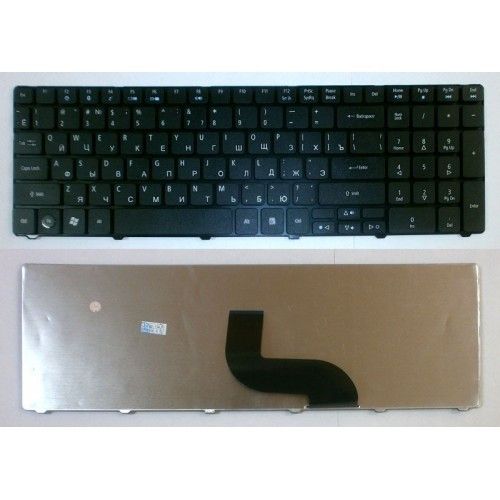 Клавиатура для ноутбука ACER 5738, 5742 АНГЛИЙСКАЯ РАСКЛАДКА
