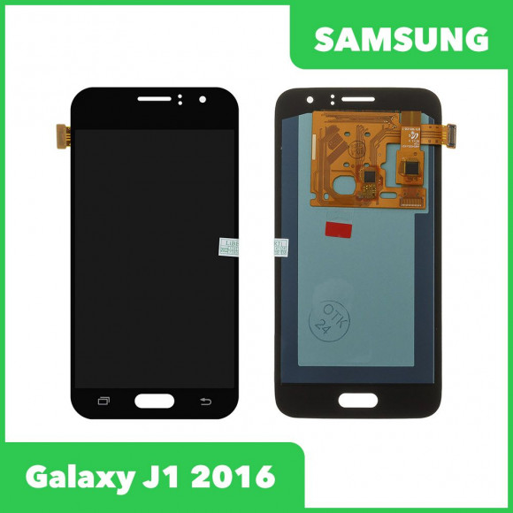 LCD дисплей для Samsung Galaxy J1 2016 SM-J120 в сборе с тачскрином (OLED), черный