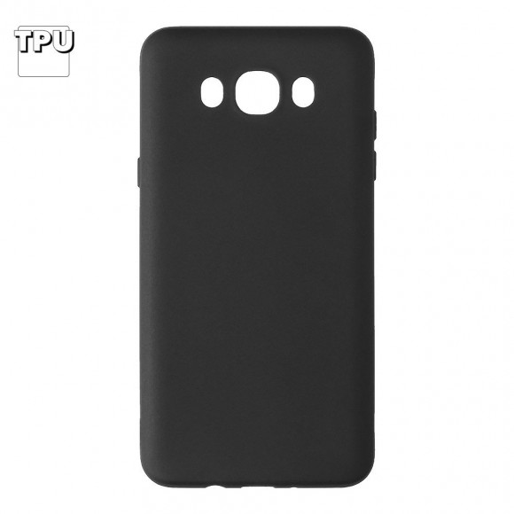 Чехол силиконовый "LP" для Samsung Galaxy J7 2016 (J710F) TPU, черный, непрозрачный (европакет)