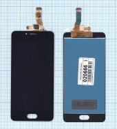 Модуль (матрица + тачскрин) для Meizu M5с, черный Модуль (матрица + тачскрин) для Meizu M5с, черный