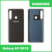 Задняя крышка корпуса для Samsung Galaxy A9 2018 (A920F), черная Задняя крышка корпуса для Samsung Galaxy A9 2018 (A920F), черная