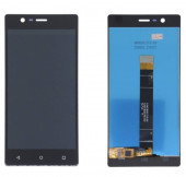 Дисплей Nokia 3 (TA-1032)+тачскрин (черный)