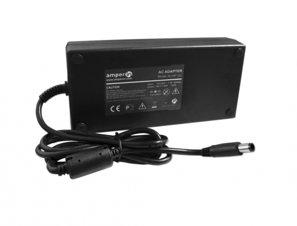 Блок питания (зарядное) Amperin AI-HP150 для ноутбука HP 19В, 7.89A, 150Вт, 7.4x5.0мм