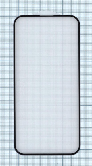 Защитное стекло 6D для Apple iPhone 14 Pro Max черное