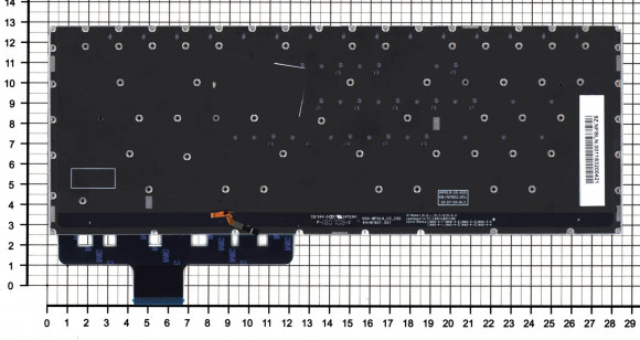 Клавиатура для ноутбука Asus ZenBook Pro UX450F, черная с подсветкой
