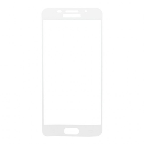 Защитное стекло Tempered Glass для Samsung Galaxy A5 2016 (A510F) (белая рамка)