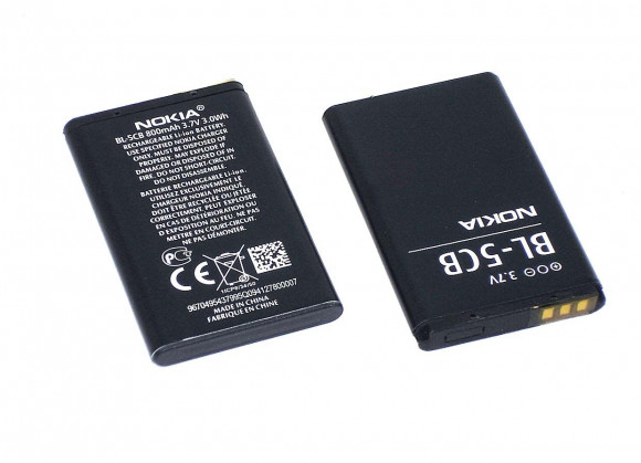 Аккумулятор (батарея) BL-5CB для телефона Nokia 1280, 1616, 100, 101, 105 2017