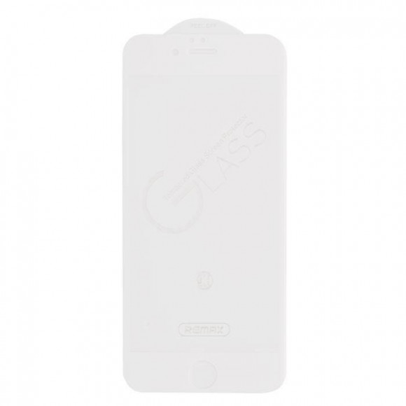 Защитное стекло 3D Remax для Apple iPhone 6, 6S, белый