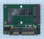Переходник SSD mSATA на SATA компактный half size