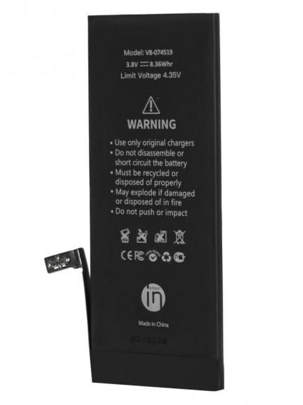 Аккумулятор Amperin для телефона Apple iPhone 7, 3.8В, 2200мАч Аккумулятор Amperin для телефона Apple iPhone 7, 3.8В, 2200мАч