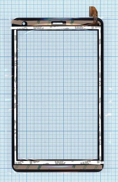 Сенсорное стекло (тачскрин) для Prestigio Q, черное Сенсорное стекло (тачскрин) для Prestigio Q, черное