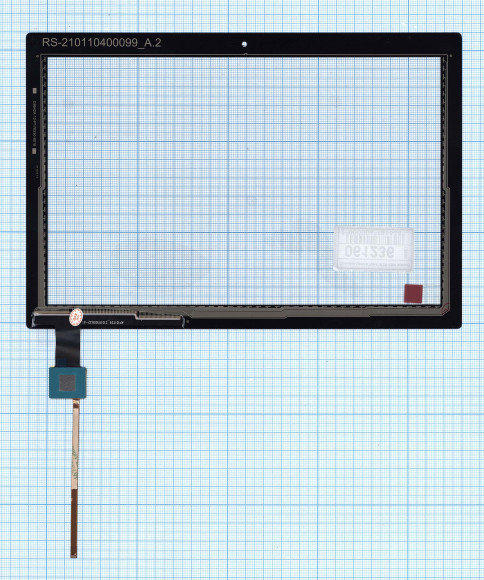 Сенсорное стекло (тачскрин) для Lenovo Tab 4 10 TB-X304, черное